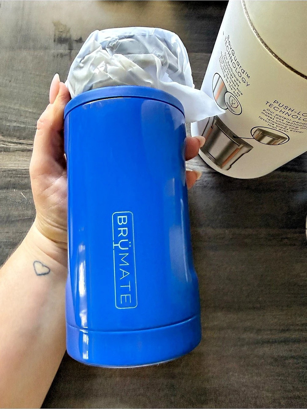 BrüMate Hopsulator Bott'l Royal Blue